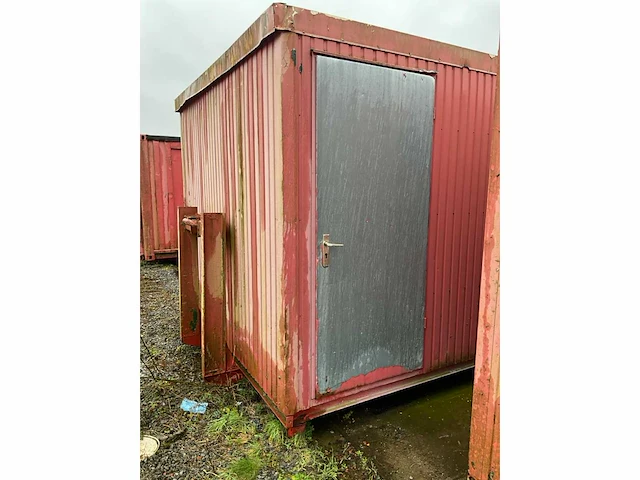 Warsco schaft-bureau unit optrek container - afbeelding 15 van  16