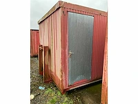 Warsco schaft-bureau unit optrek container - afbeelding 15 van  16