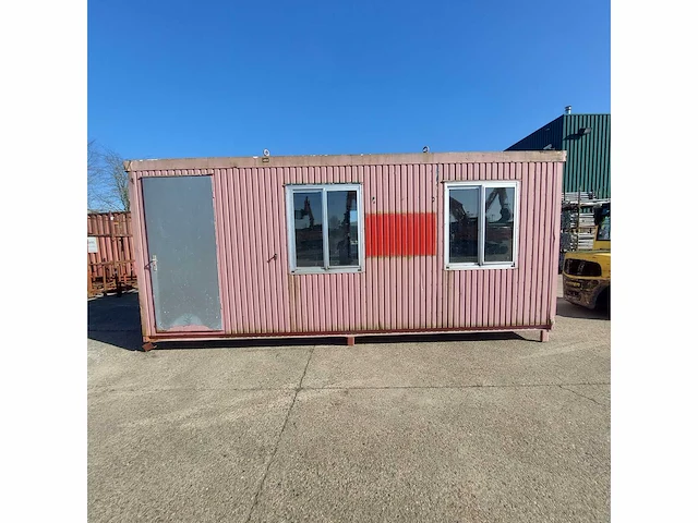 Warsco schaft-bureau unit optrek container - afbeelding 1 van  16