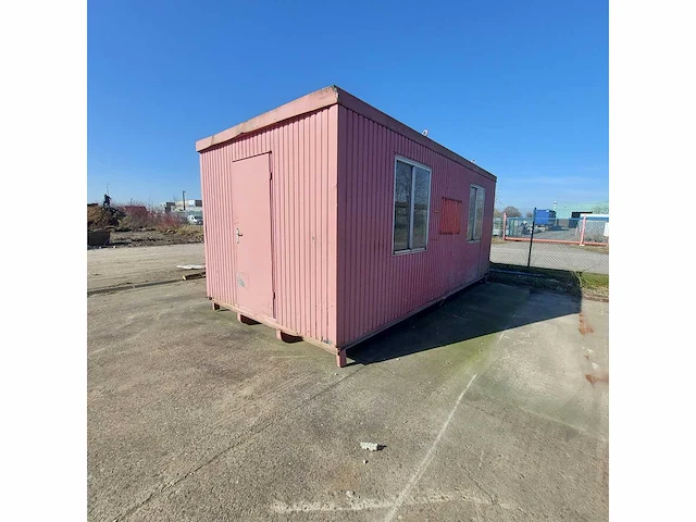 Warsco schaft-bureau unit optrek container - afbeelding 9 van  16