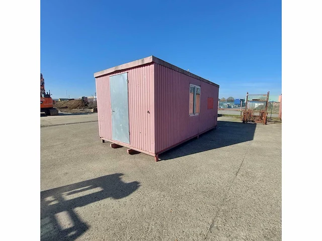 Warsco schaft-bureau unit optrek container - afbeelding 12 van  16