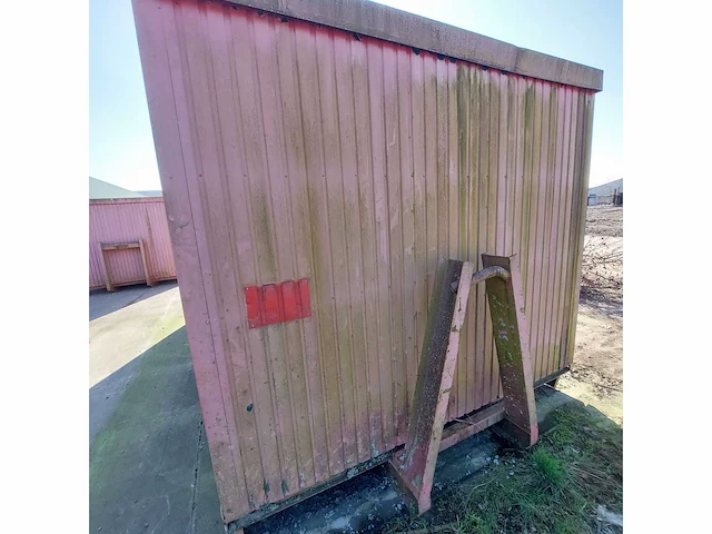 Warsco schaft-bureau unit optrek container - afbeelding 13 van  16