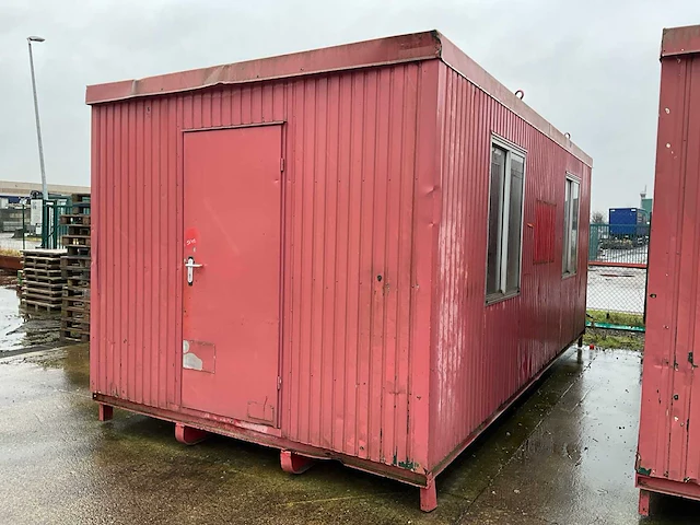 Warsco schaft-bureau unit optrek container - afbeelding 16 van  16