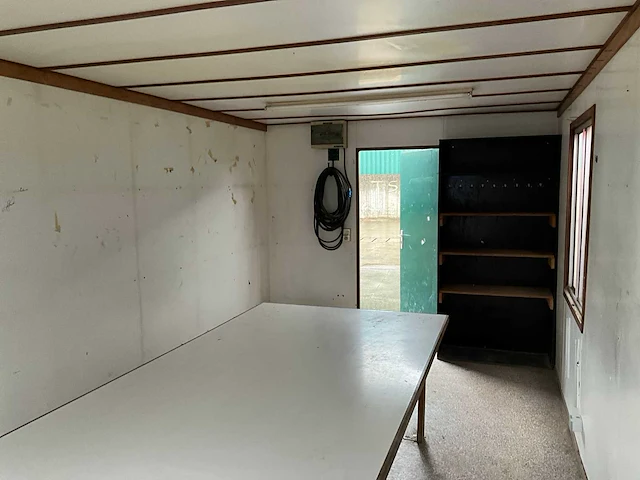 Warsco schaft-bureau unit optrek container - afbeelding 8 van  16