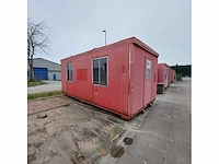 Warsco schaft-bureau unit optrek container