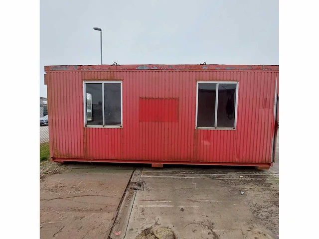 Warsco schaft-bureau unit optrek container - afbeelding 9 van  16