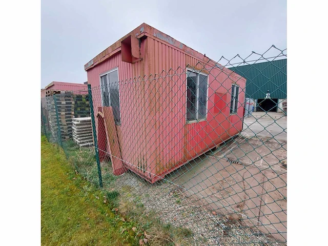 Warsco schaft-bureau unit optrek container - afbeelding 10 van  16