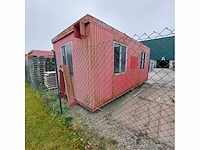 Warsco schaft-bureau unit optrek container - afbeelding 10 van  16