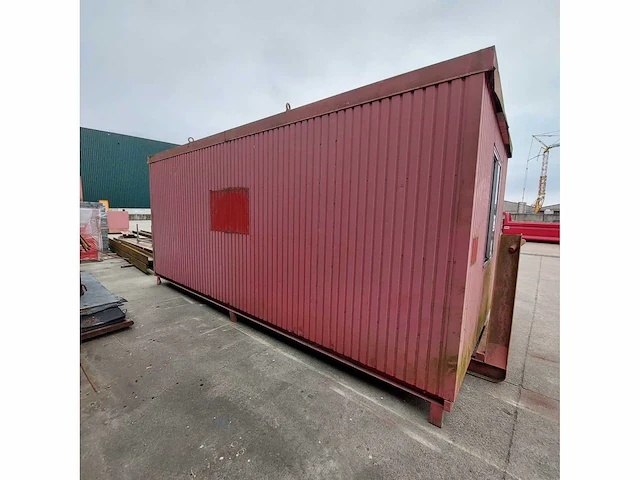 Warsco schaft-bureau unit optrek container - afbeelding 6 van  11