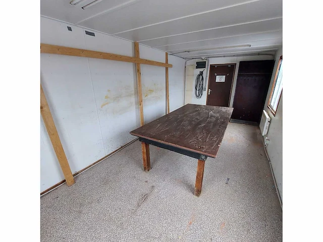 Warsco schaft-bureau unit optrek container - afbeelding 9 van  11