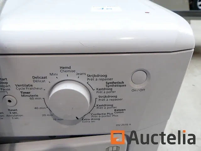 Wasdroger beko dv2570x - afbeelding 6 van  8