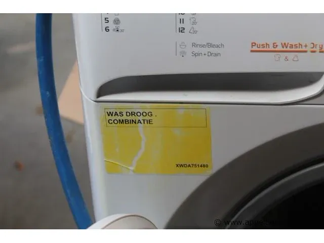 Was/droogcombinatie indisit innex xwda751480 - afbeelding 3 van  5