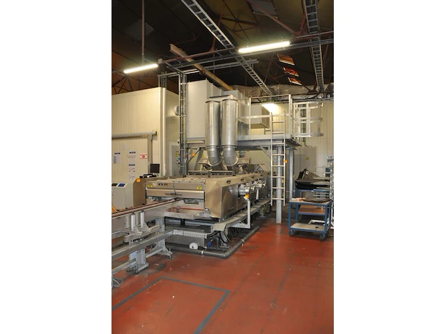 Washing machine benteler incl. conveyor - afbeelding 2 van  8