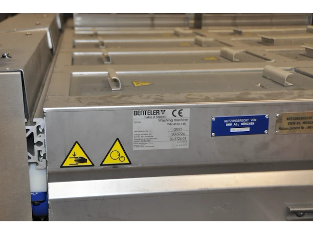 Washing machine benteler incl. conveyor - afbeelding 4 van  8