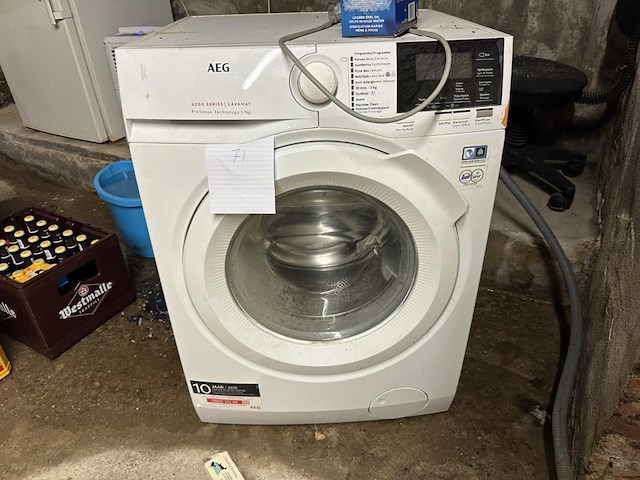 Wasmachine aeg 6000 - afbeelding 1 van  3