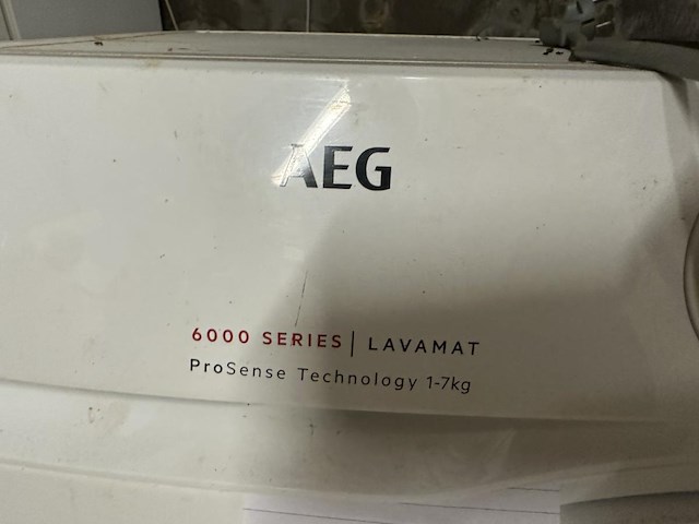 Wasmachine aeg 6000 - afbeelding 2 van  3