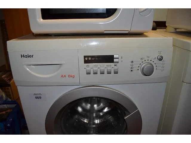 Wasmachine haier hw-c1260tve-e, microgolfoven everglades - afbeelding 3 van  7