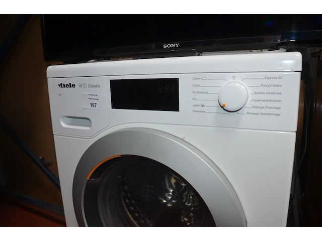 Wasmachine miele w1 classic wdb004 - afbeelding 3 van  5