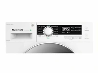 Wasmachine patrijspoort 12kg 1400 rpm - wfb124qw - brandt - afbeelding 3 van  4