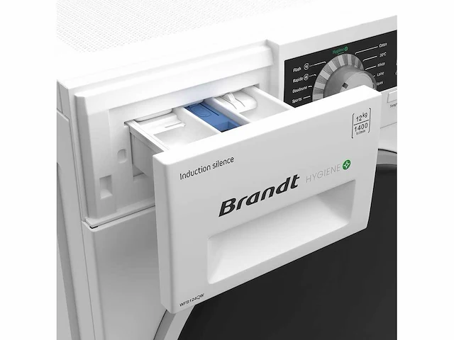 Wasmachine patrijspoort 12kg 1400 rpm - wfb124qw - brandt - afbeelding 4 van  4