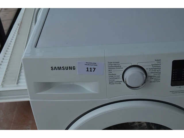 Wasmachine samsung wf71f5e0q4w - afbeelding 2 van  7