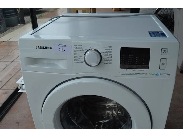 Wasmachine samsung wf71f5e0q4w - afbeelding 5 van  7