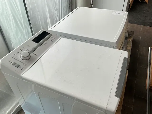 Wasmachine siemens + droger whirlpool - afbeelding 2 van  10