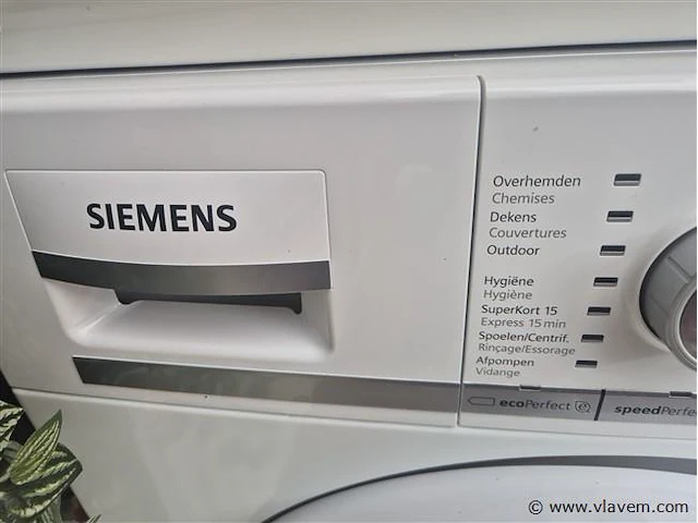 Wasmachine siemens vario perfect iq700 - afbeelding 2 van  3