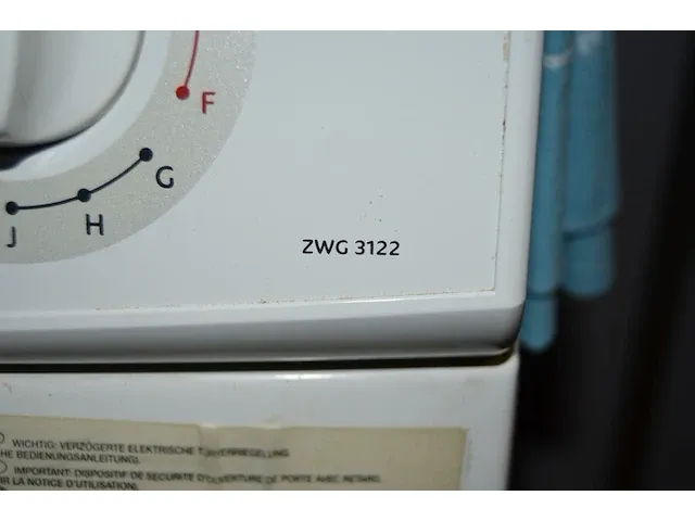 Wasmachine zanussi zwg3122 - afbeelding 4 van  5
