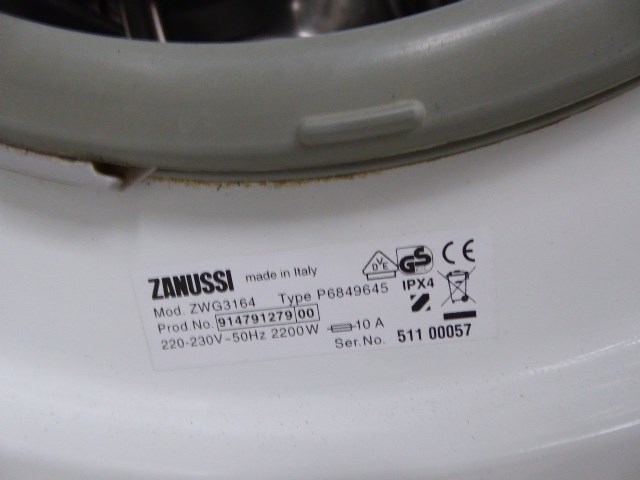 Wasmachine zanussi - afbeelding 4 van  4