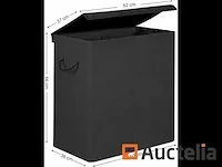 Wasmand 142l, linenette stof wasmand - afbeelding 3 van  6
