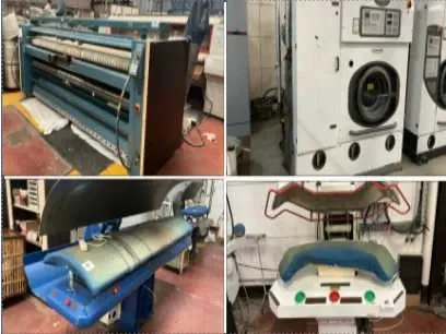 Wasserijmachines en uitrusting wegens stopzetting
