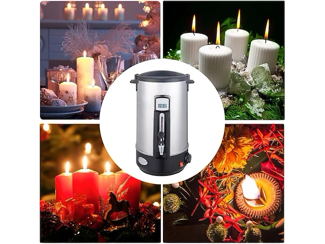 Wassmeltapparaat voor het maken van kaarsen - afbeelding 5 van  5