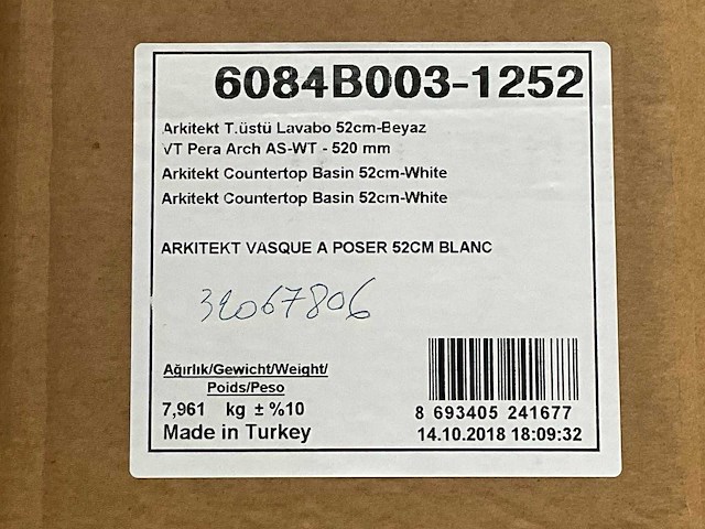 Wastafel (5x) - afbeelding 4 van  5