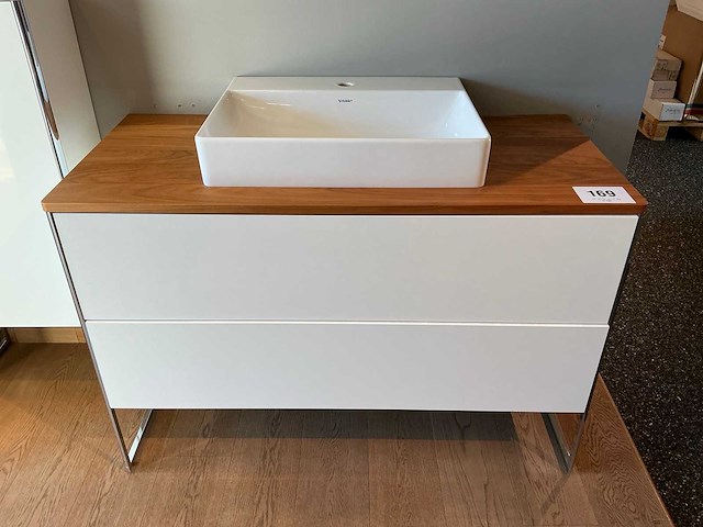 Wastafel duravit + onderkast - afbeelding 1 van  8