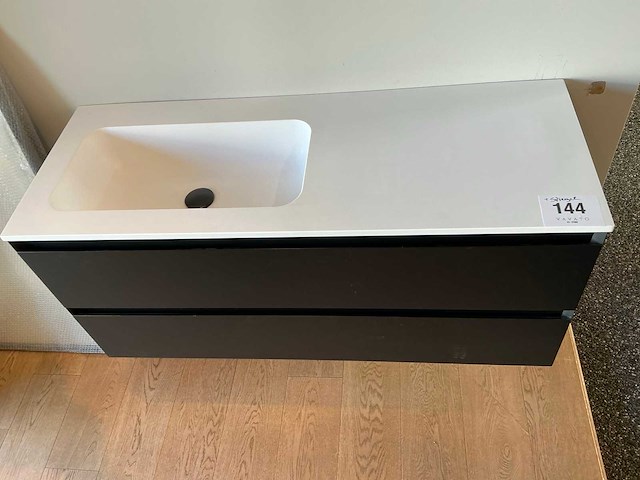 Wastafel + onderkast + spiegel - afbeelding 3 van  8