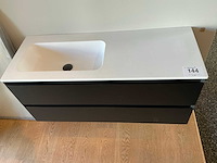 Wastafel + onderkast + spiegel - afbeelding 3 van  8