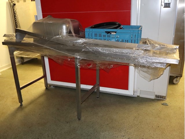 Wastafel + transportband - afbeelding 1 van  4