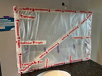 Wastafel villeroy & boch + onderkast oakyu + spiegel - afbeelding 8 van  8