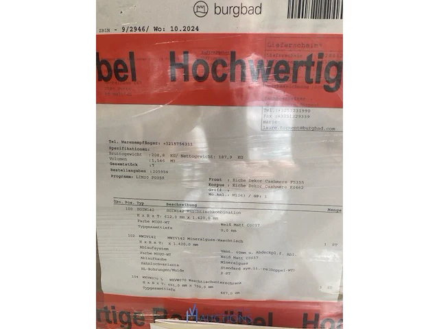 Wastafelcombinatie - afbeelding 2 van  2