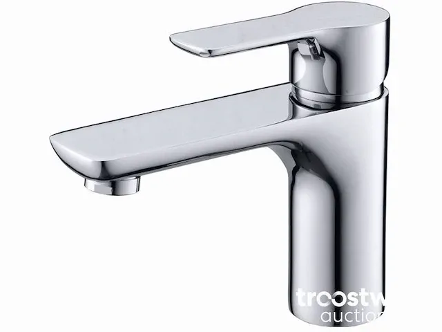 Wastafelkraan chrome - afbeelding 1 van  2