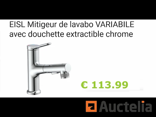 Wastafelmengkraan eisl variabile - afbeelding 1 van  1