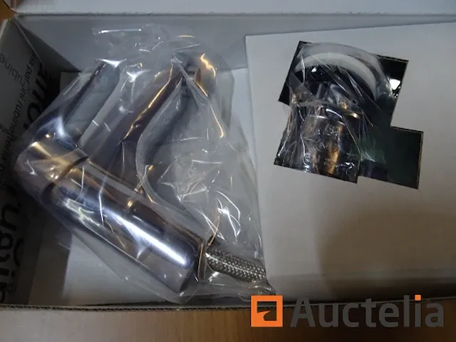 Wastafelmengkraan met afvoer paffoni blu075cr - afbeelding 6 van  6