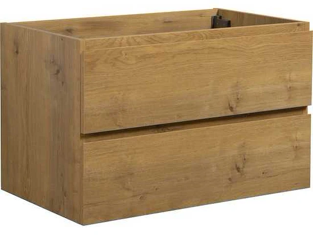 Wastafelmeubel 80cm - eiken - afbeelding 5 van  8