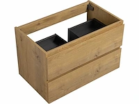 Wastafelmeubel 80cm - eiken - afbeelding 6 van  8