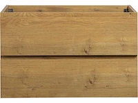 Wastafelmeubel 80cm - eiken - afbeelding 8 van  8