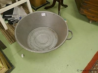 Wasteil in zink - afbeelding 1 van  1