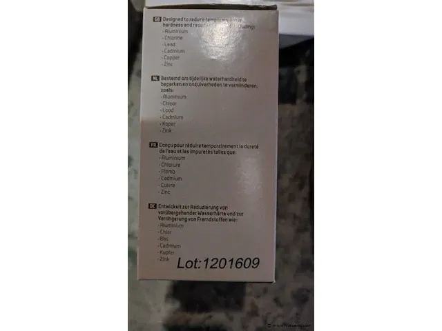 Water filter cartridges,4 verpakkingen,8 stuks - afbeelding 2 van  3
