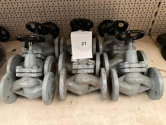 Waterafsluiter. (9x) - afbeelding 1 van  2