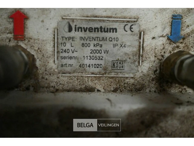 Waterboiler inventum - afbeelding 2 van  2